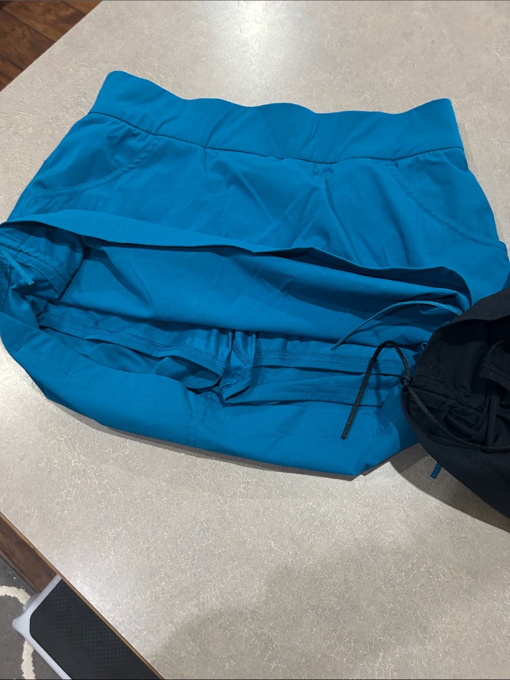 Columbia Blue and Black Athletic Skorts - Pair - Picture 5 of 9